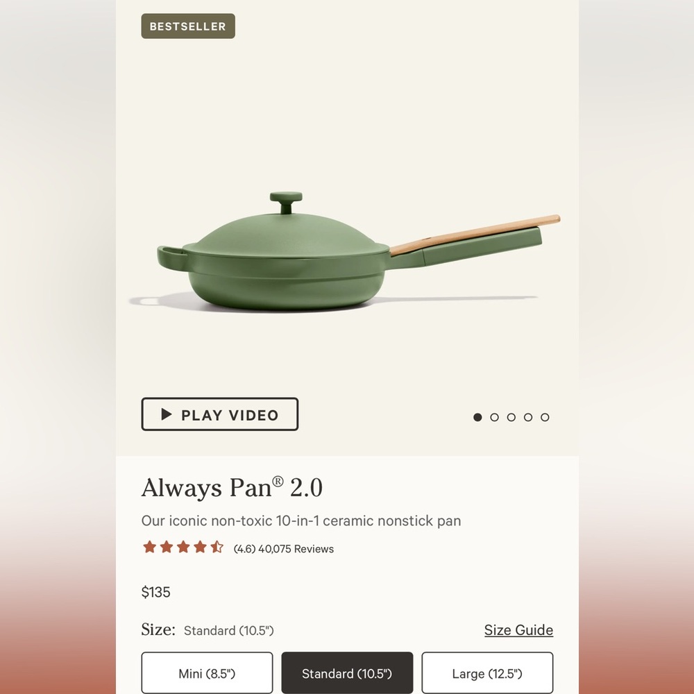 Our Place Always Pan 2.0 Standard Size 10.5”